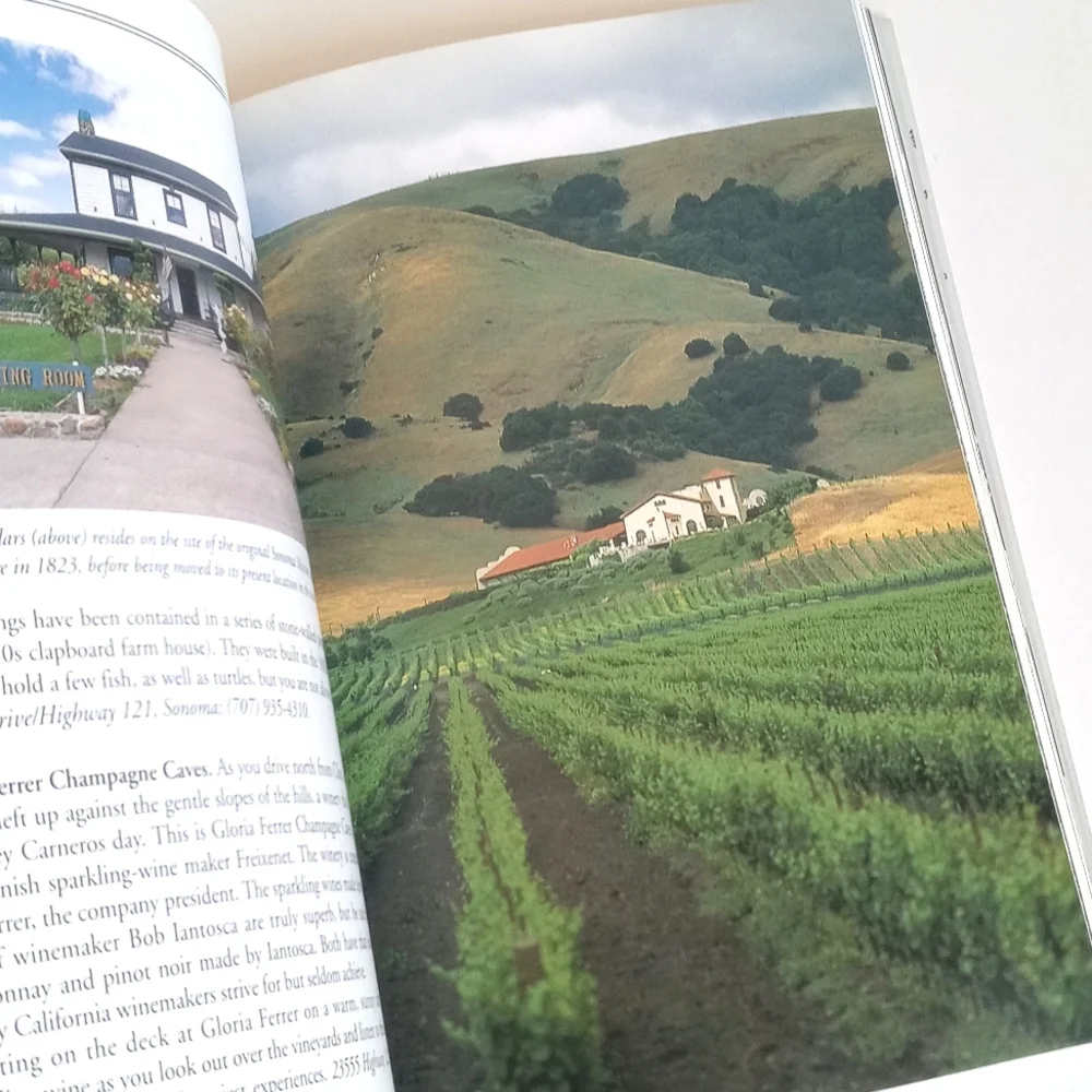 Wine Country California's Napa & Sonoma Valleys Guide Book John Doerper